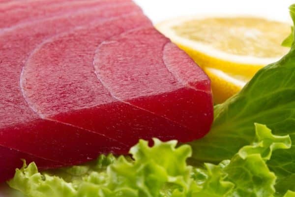 tuna sashimi