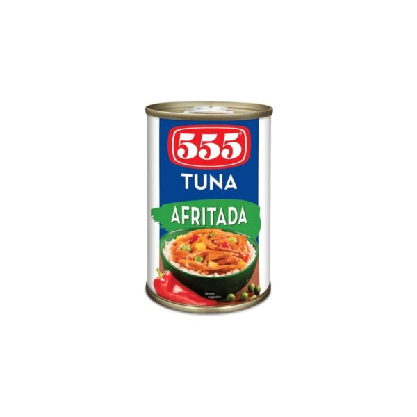 555 TUNA AFRITADA 155G