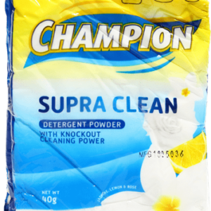 CHAMPION DETERGENT POWDER SUPRA WHITE