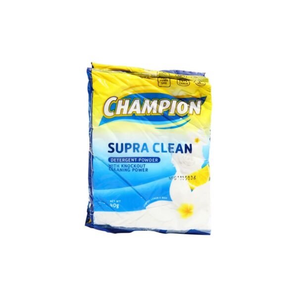 CHAMPION DETERGENT POWDER SUPRA WHITE