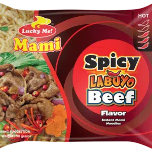 LUCKY ME INSTANT MAMI NOODLES SPICY HOT BEEF