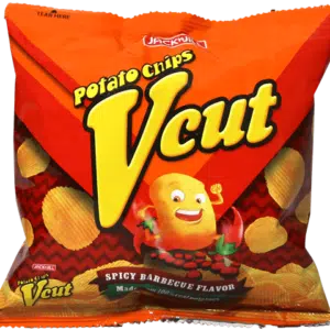 POTATO CHIPS V CUT - SPICY BARBECUE FLAVOR