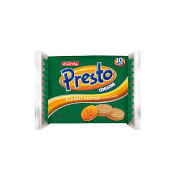 PRESTO CREAMS PEANUT BUTTER 30G 10 PCS