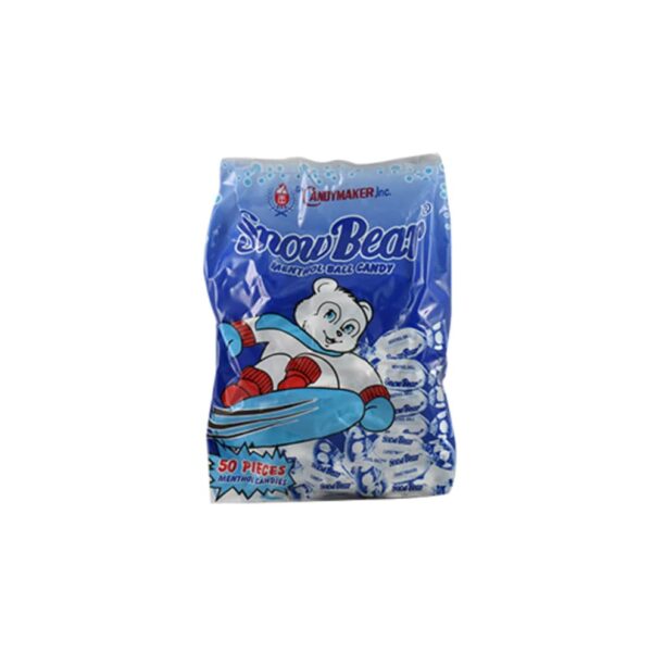 SNOW BEAR MENTHOL CANDY 50PCS