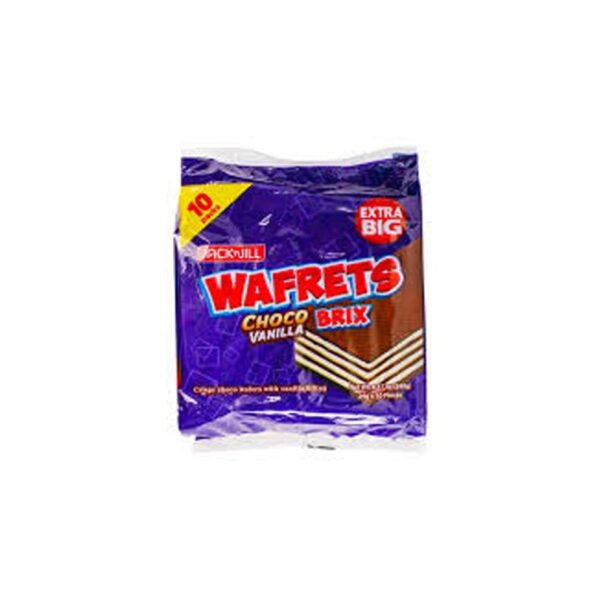 WAFRETZ BRIX – CHOCO VANILLA 24G 10 PCS