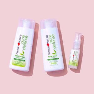 Facial Wash + Toner + Solution Gel