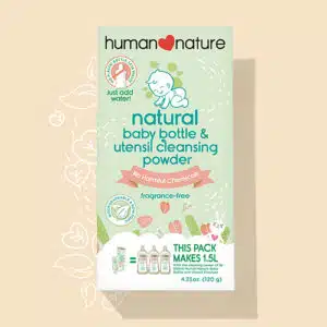 Natural Baby Bottle and Utensil Cleansing Powder