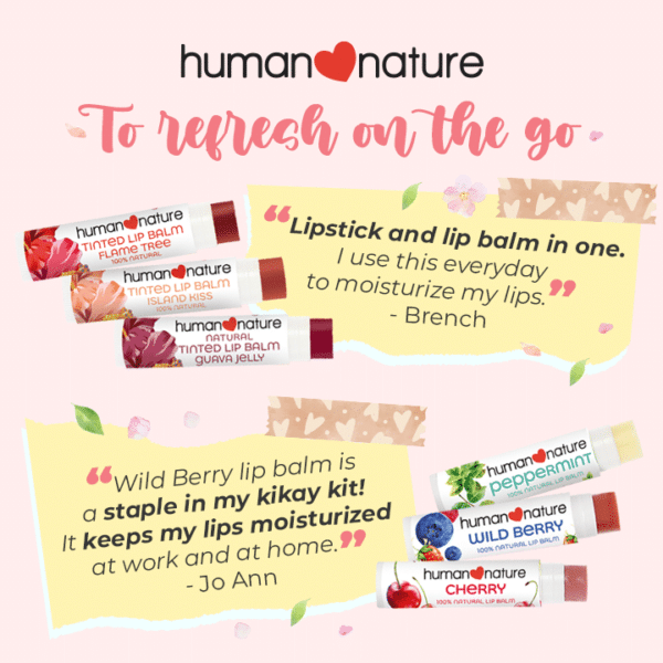 Human Nature Lipstick And Balm