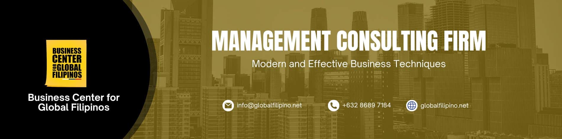 Business Center for Global Filipinos Corp banner
