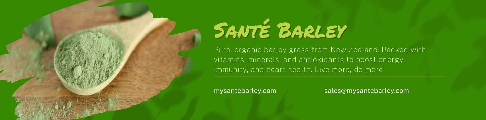 Sante Barley banner