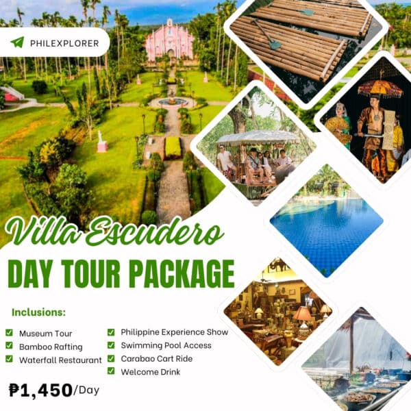 Villa Escudero Day Tour Package